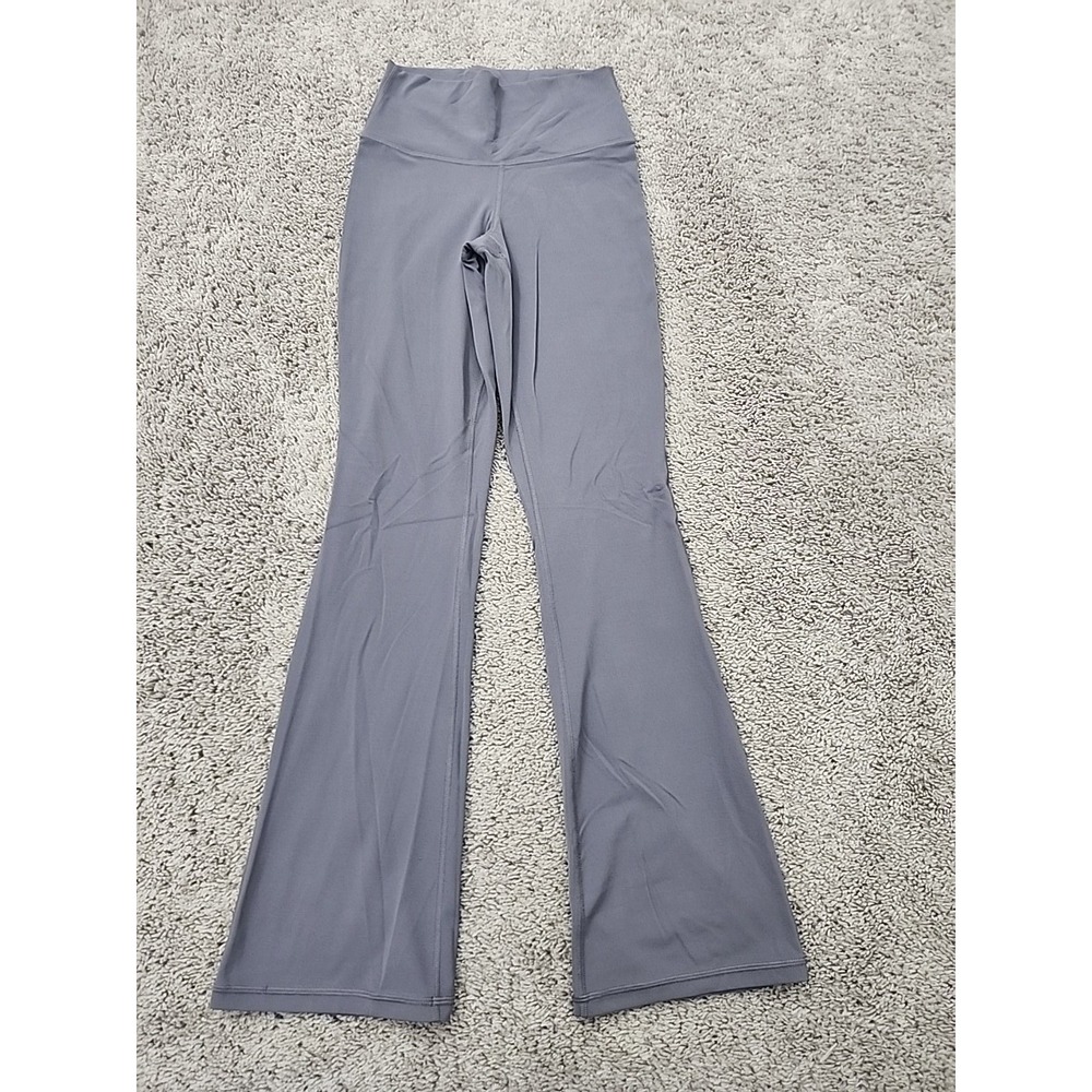 Athleta Transcend Slim Pants Women's S/P P/P Grey Bootcut Yoga Flare Leggings
